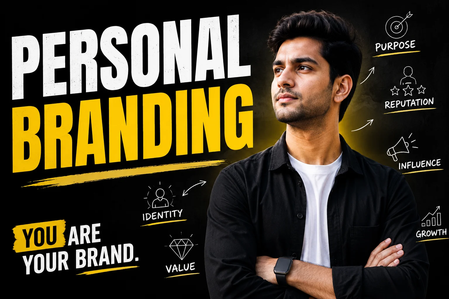 Personal branding illustration